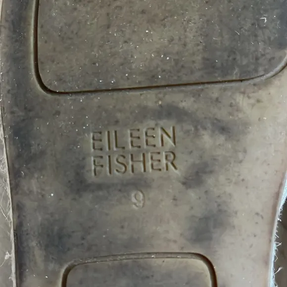 Eileen Fisher Lee 2 Espadrille Sandals in gray neutral metallic bungee size 9