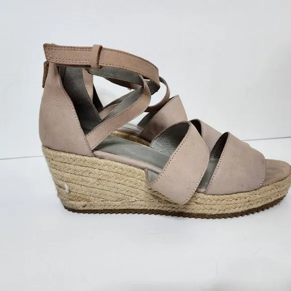 Eileen Fisher Wali Espadrille Sandals Women's Size 9