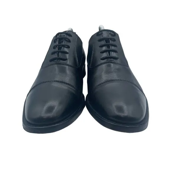 El Ganso Black Morning Coat Oxford Dress Shoes Leather Bovine Mens 43 9.5 9