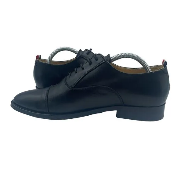 El Ganso Black Morning Coat Oxford Dress Shoes Leather Bovine Mens 43 9.5 9