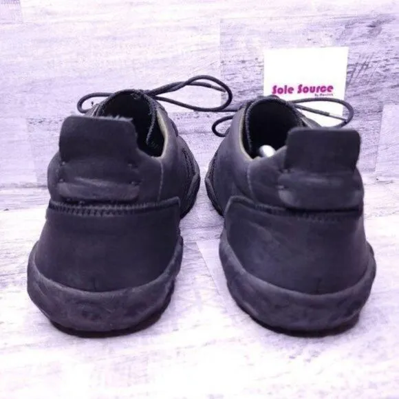 El Naturalista Pleasant Turtle Leather Casual Oxford Sneaker Black sz 46 Men's s