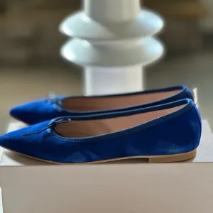 Elegant Blue Women's Ballet Flats