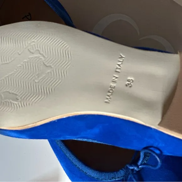 Elegant Blue Women's Ballet Flats