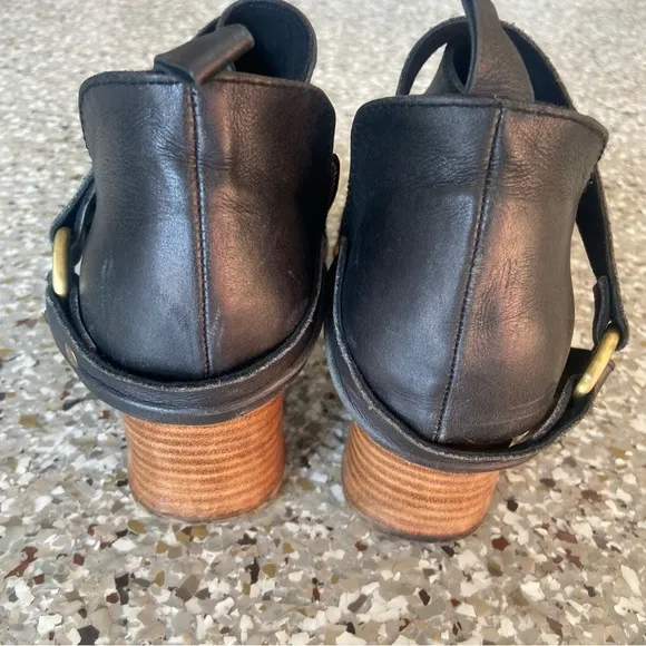 ELF Dasha Low Ankle Booties black EUC size 10