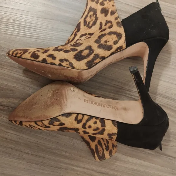 Enzo angiolini leopard print shoes