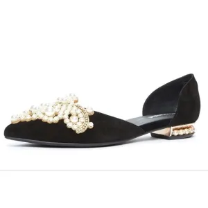 EUC. Size 8. JEFFERY CAMPBELL REINE BLACK SUEDE SHOES. Very Rare!!!