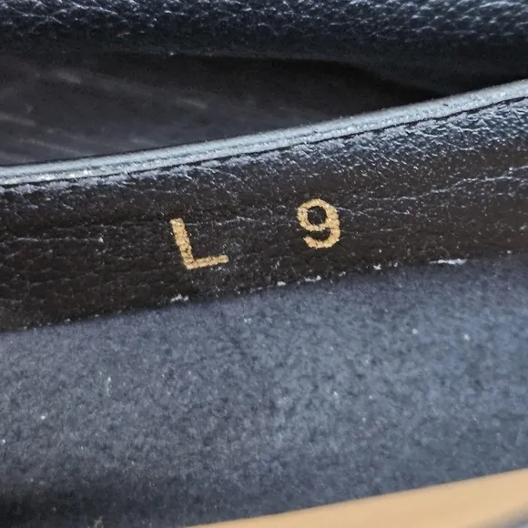 Everlane Day Glove Black Leather Ballet Flats Made in Italy Women's Size 9