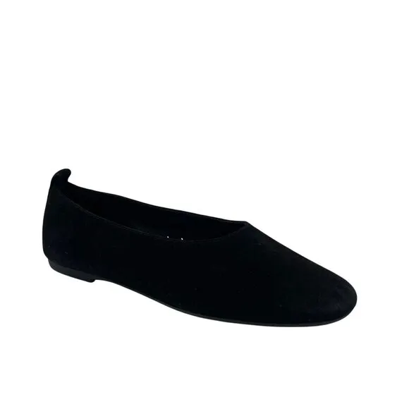 Everlane Flats Shoe Womens 8 Black Suede The Day Glove Flats Ballet Preppy