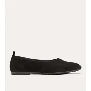 Everlane Flats Shoe Womens 8 Black Suede The Day Glove Flats Ballet Preppy