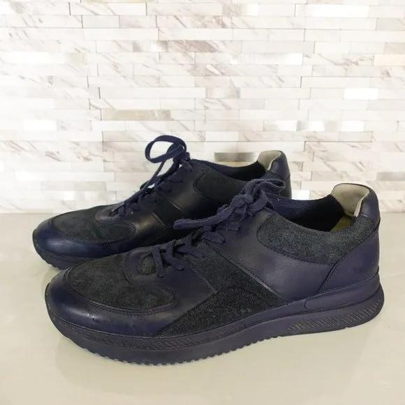 Everlane‎ Shoes Adult Leather Sneaker Casual Low Top Blue Navy Womens 15 Mens 13