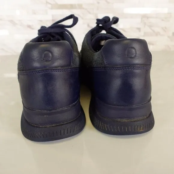 Everlane‎ Shoes Adult Leather Sneaker Casual Low Top Blue Navy Womens 15 Mens 13
