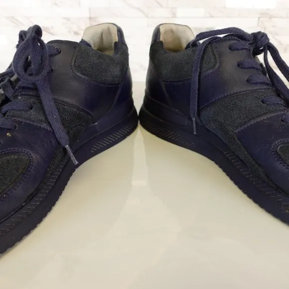 Everlane‎ Shoes Adult Leather Sneaker Casual Low Top Blue Navy Womens 15 Mens 13