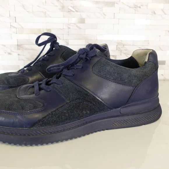 Everlane‎ Shoes Adult Leather Sneaker Casual Low Top Blue Navy Womens 15 Mens 13