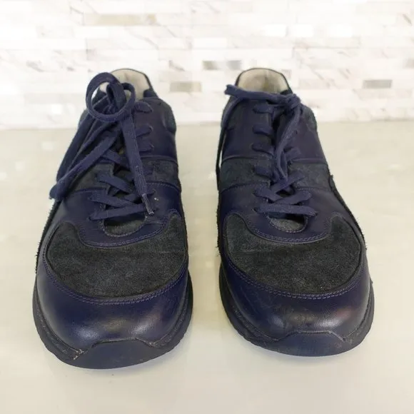 Everlane‎ Shoes Adult Leather Sneaker Casual Low Top Blue Navy Womens 15 Mens 13