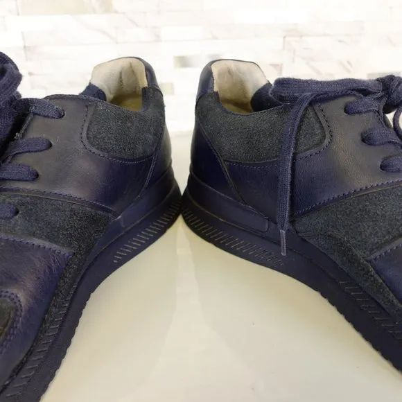 Everlane‎ Shoes Adult Leather Sneaker Casual Low Top Blue Navy Womens 15 Mens 13