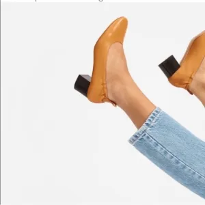 Everlane The Day heel leather heeled shoes