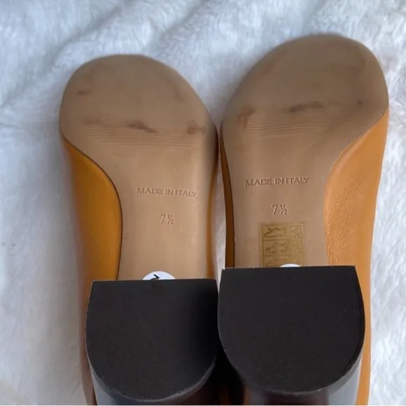 Everlane The Day heel leather heeled shoes