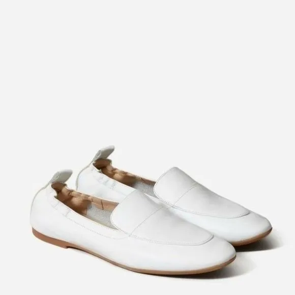 Everlane The Day Leather Loafers Creamery White