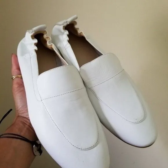 Everlane The Day Leather Loafers Creamery White