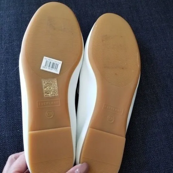 Everlane The Day Leather Loafers Creamery White