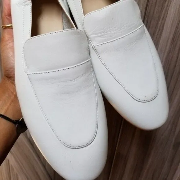 Everlane The Day Leather Loafers Creamery White