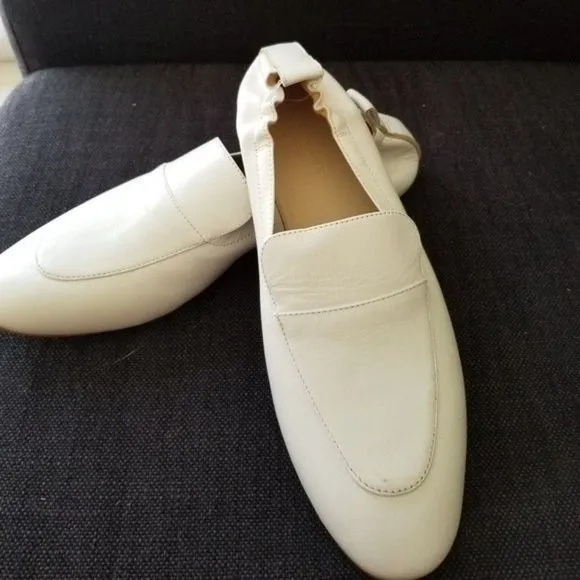 Everlane The Day Leather Loafers Creamery White