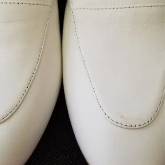 Everlane The Day Leather Loafers Creamery White