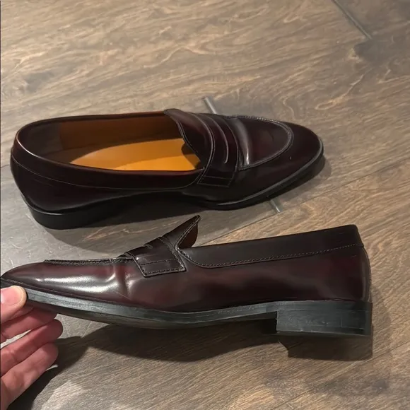Everlane Women’s Size 8 Burgundy Penny Loafers
