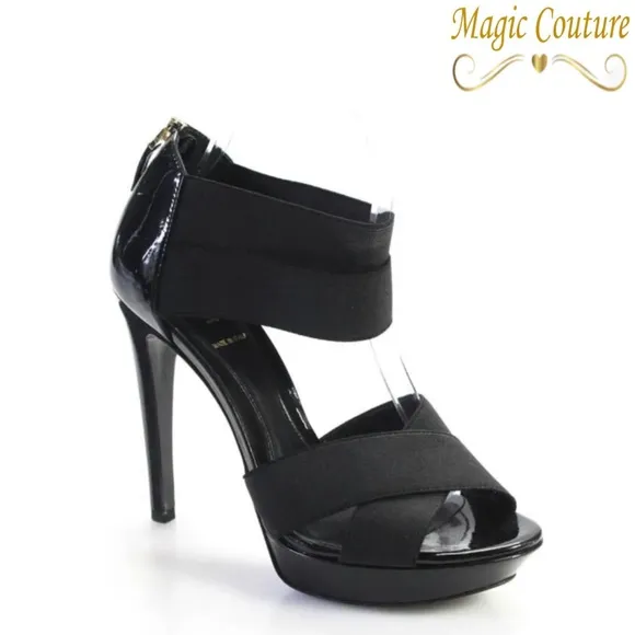 FENDI Black Patent Leather Stiletto Heels🖤🖤🖤
