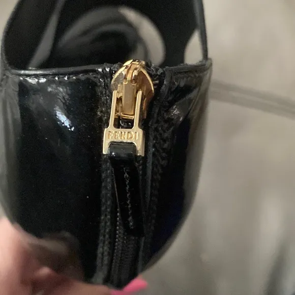FENDI Black Patent Leather Stiletto Heels🖤🖤🖤
