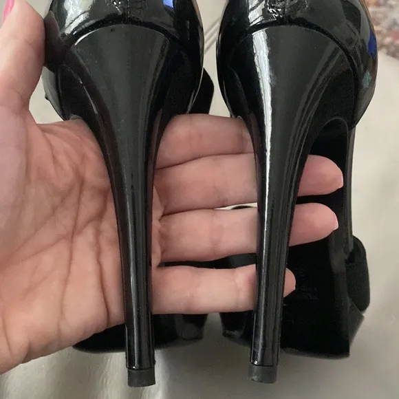 FENDI Black Patent Leather Stiletto Heels🖤🖤🖤