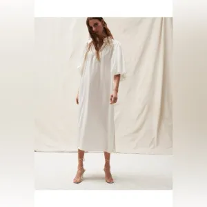 FIGUE Women's Dani Silk Midi-dress