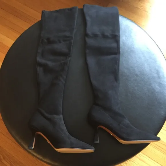 🌺Final Price w/Free Shipping🌺Lafayette 148 New York Stretch Suede Slouchy Boots