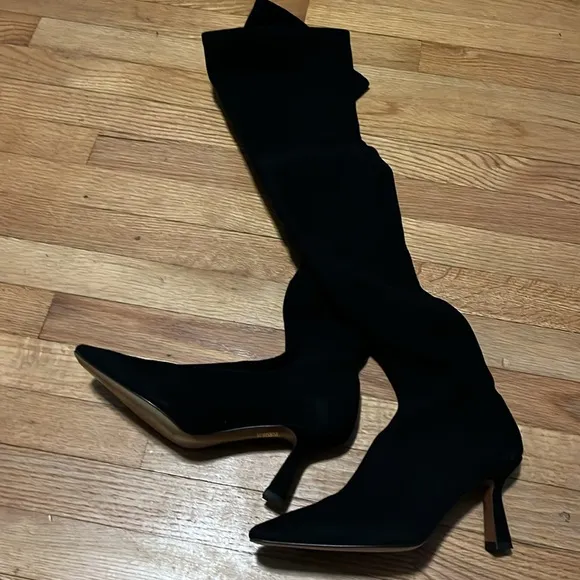 🌺Final Price w/Free Shipping🌺Lafayette 148 New York Stretch Suede Slouchy Boots