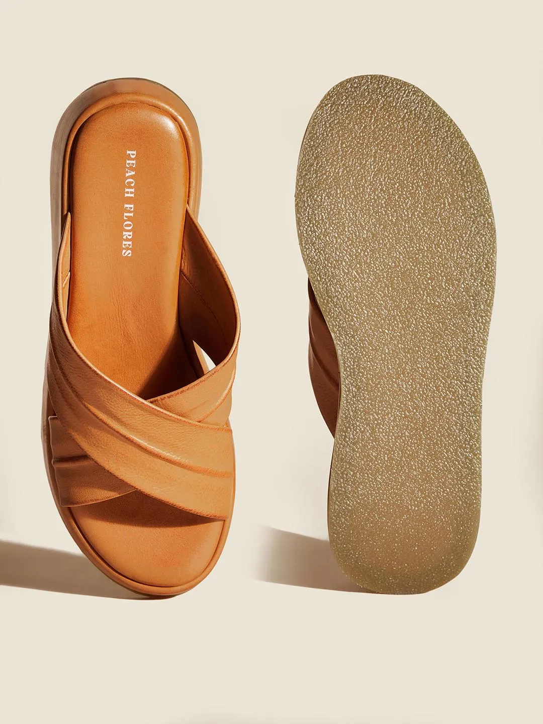 Florena Leather Wedge