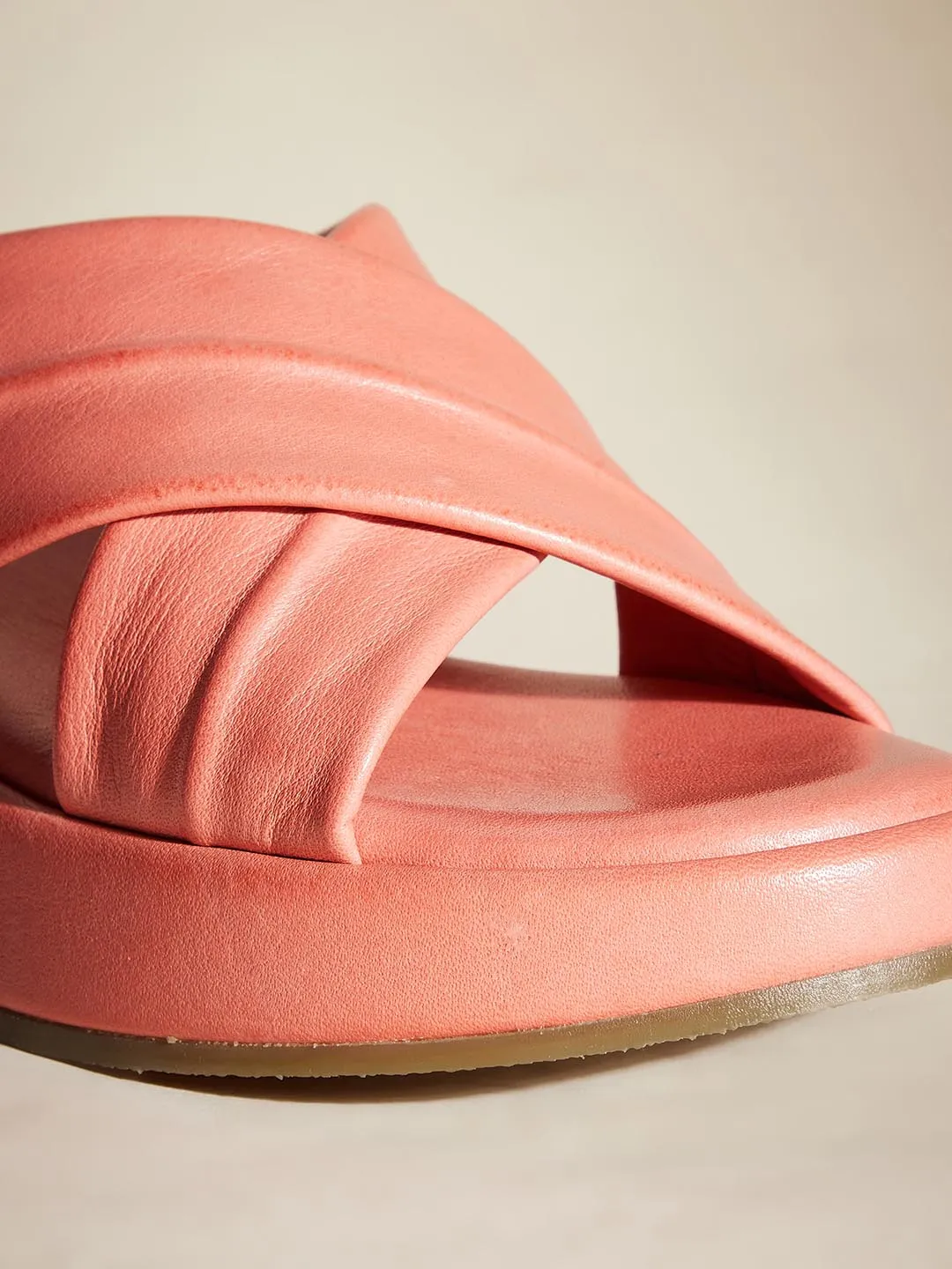 Florena Leather Wedge