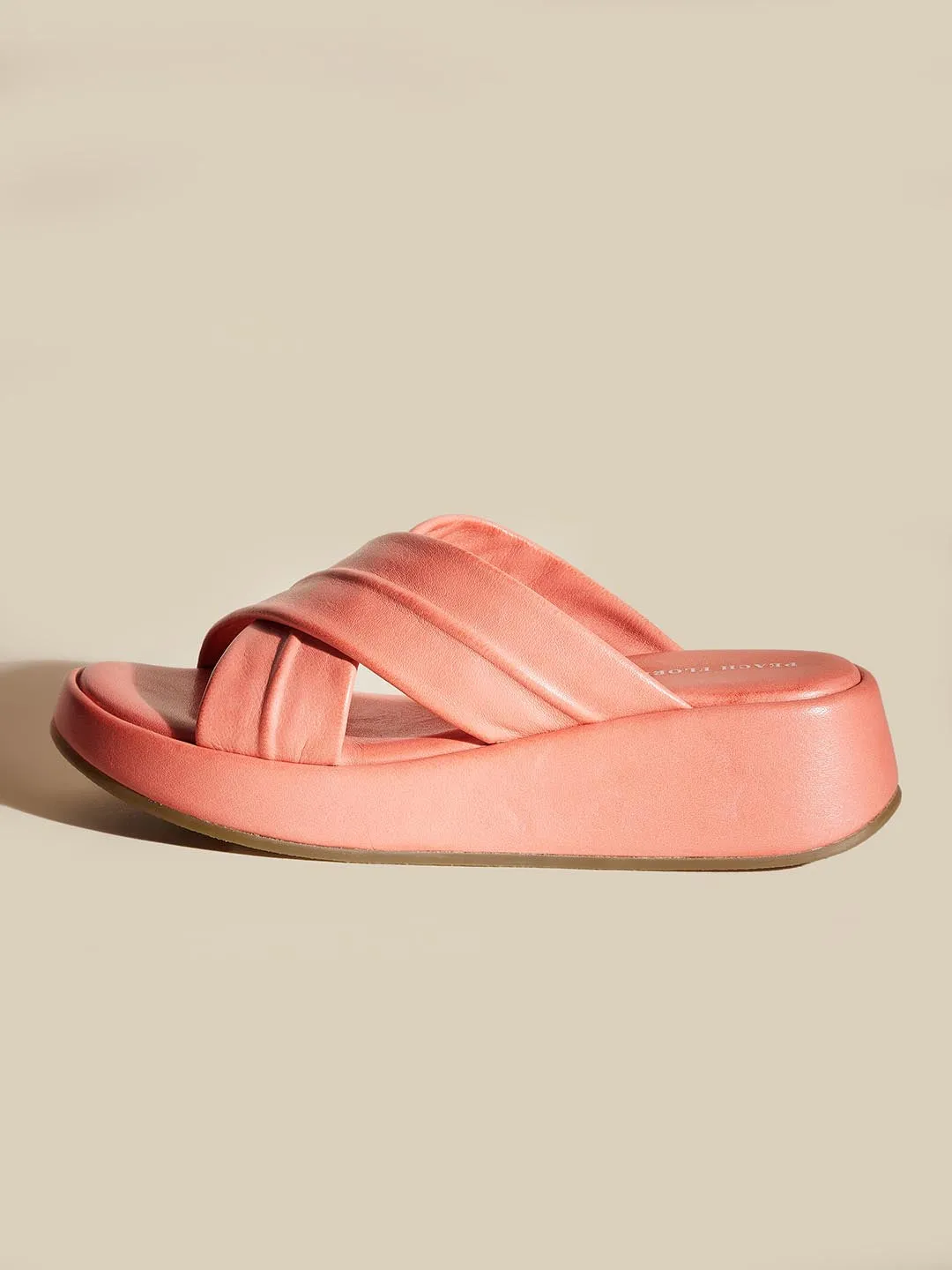 Florena Leather Wedge