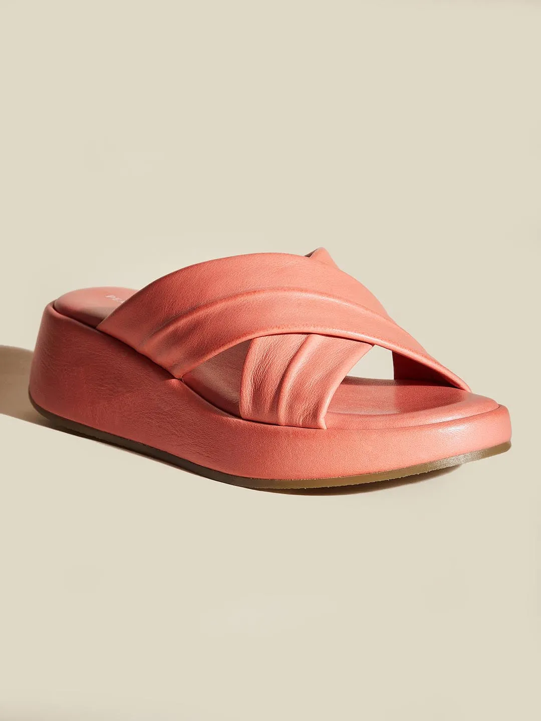 Florena Leather Wedge