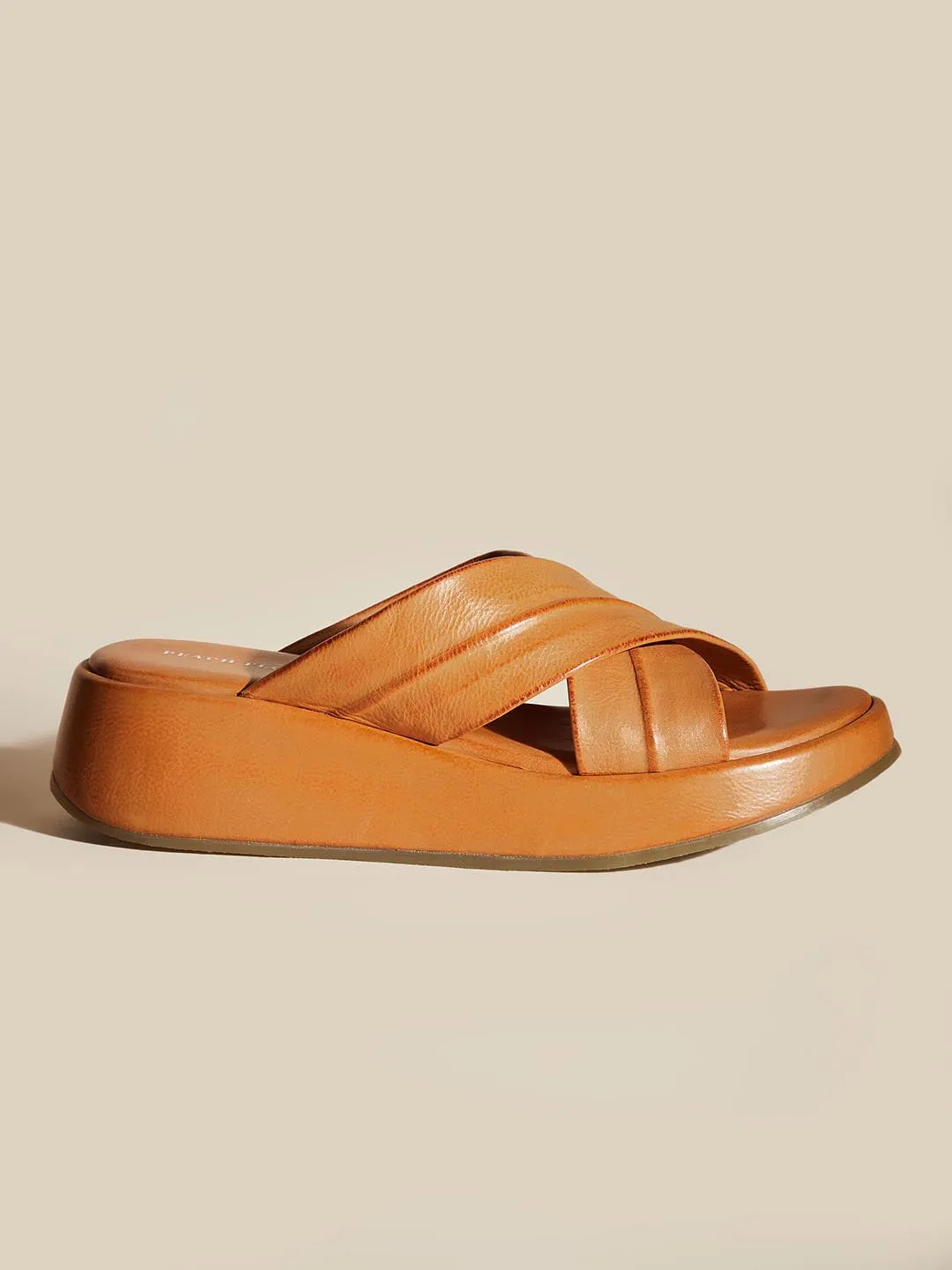 Florena Leather Wedge