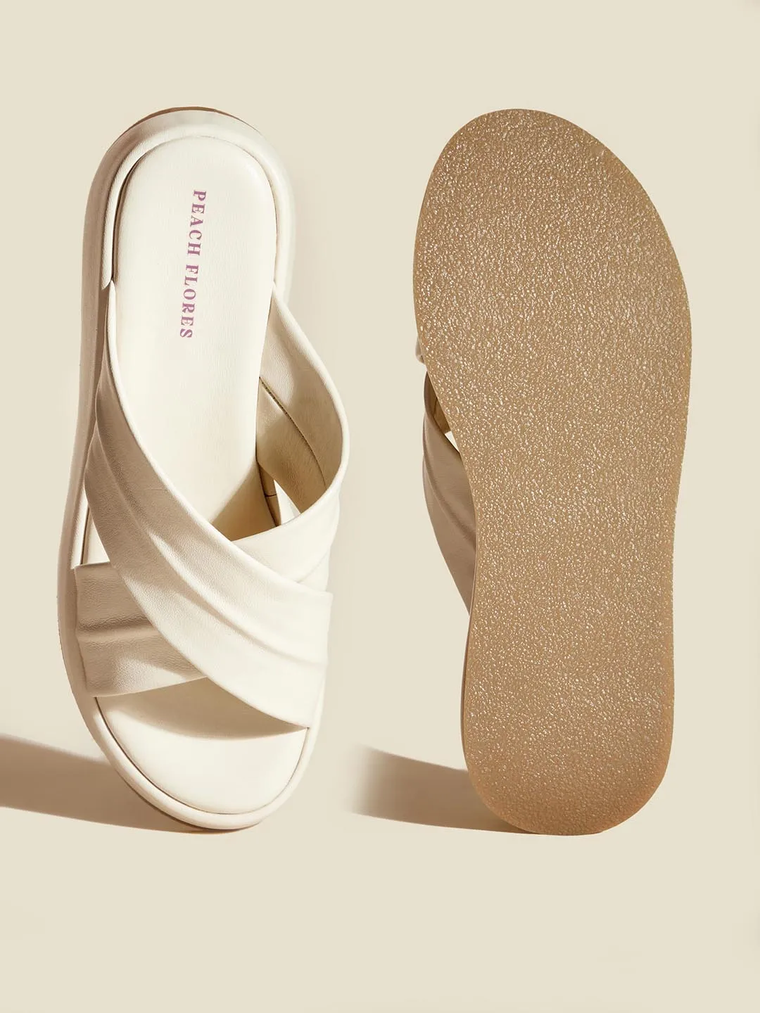 Florena Leather wedge