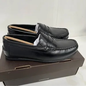 Florsheim Boys Jasper Venetian Black Leather Loafers 5.5 NWT
