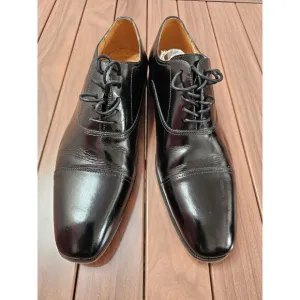 Florsheim Center Cap Toe Oxford Dress Shoes Mens - Black Size 10.5 D