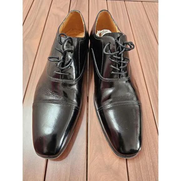 Florsheim Center Cap Toe Oxford Dress Shoes Mens - Black Size 10.5 D