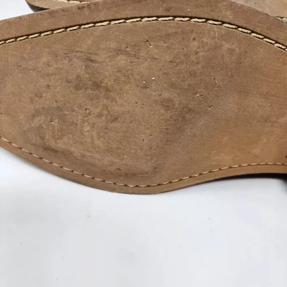 Florsheim Gray Leather Wingtip Dress Shoes Size 10 D mens