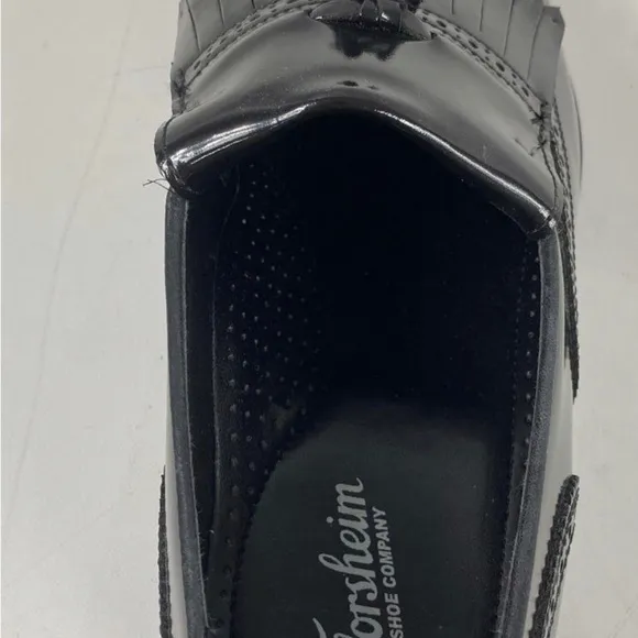 Florsheim Lexington Tassel Black Leather Loafer Dress Shoe 9 9 1/2 Men’s medium