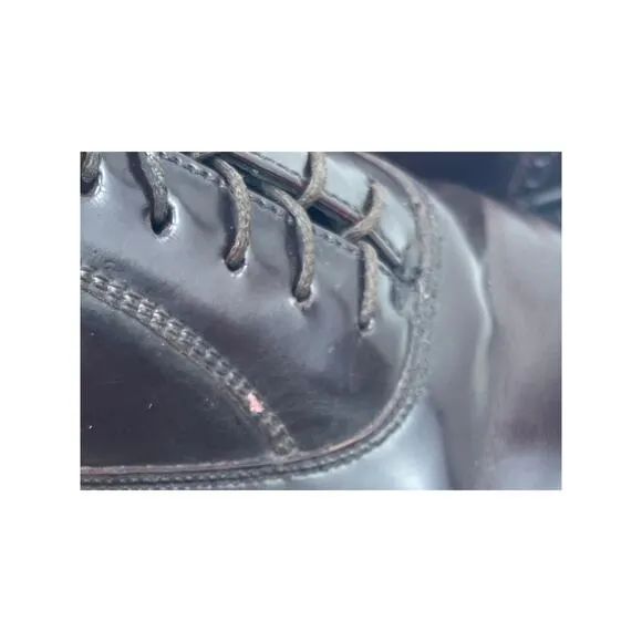 Florsheim Mens 10.5 Brown Lexington Cap Toe Oxford Leather Dress Business Shoes