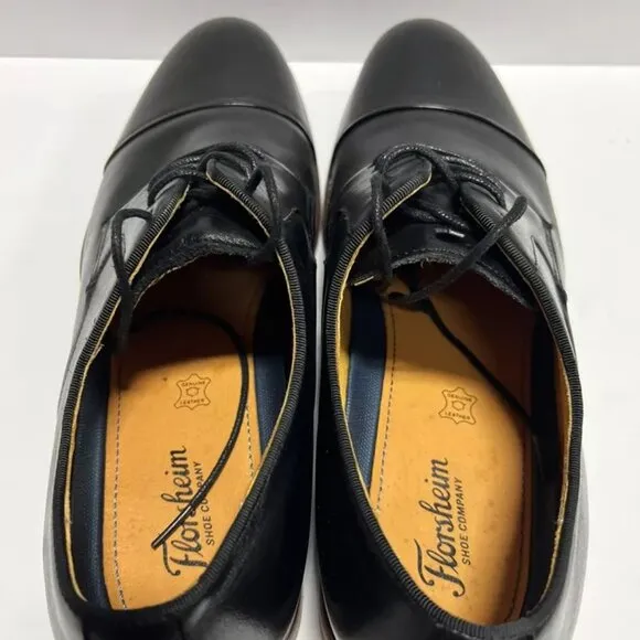 Florsheim Men's Blaze Oxford Dress Shoes Black, Size 14 D