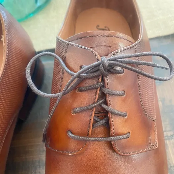 Florsheim  Mens Dress Shoes Postino Cap Oxford Cognac