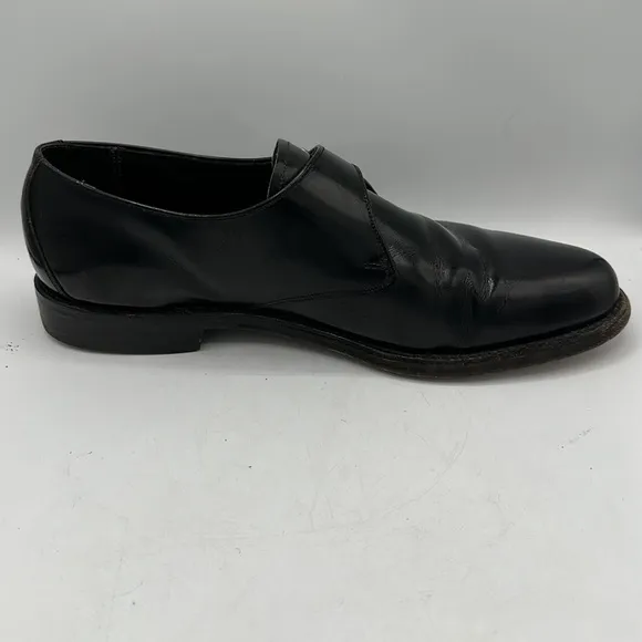 Florsheim men’s Royal Imperial shiny black dress shoes, size 10