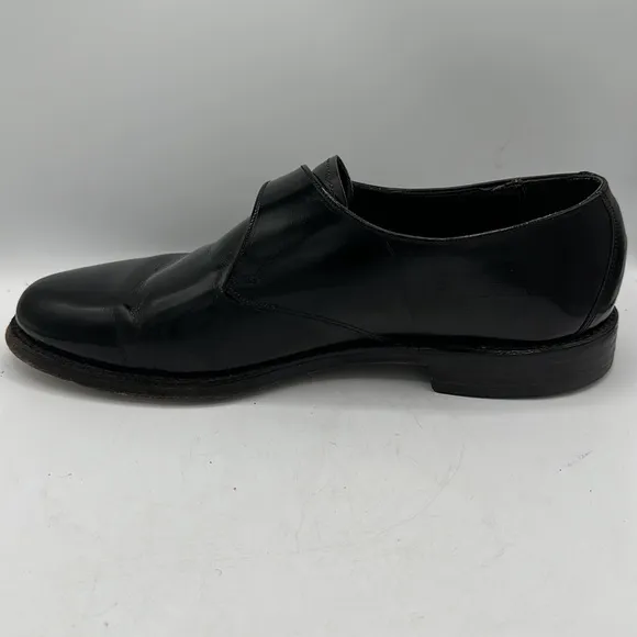Florsheim men’s Royal Imperial shiny black dress shoes, size 10